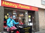 Käfa war von Mai 2013 bis Oktober 2017, als fest angestellte Lastenradbotin, für Heavy Pedals unterwegs.