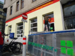 Fahrradfensterputzer